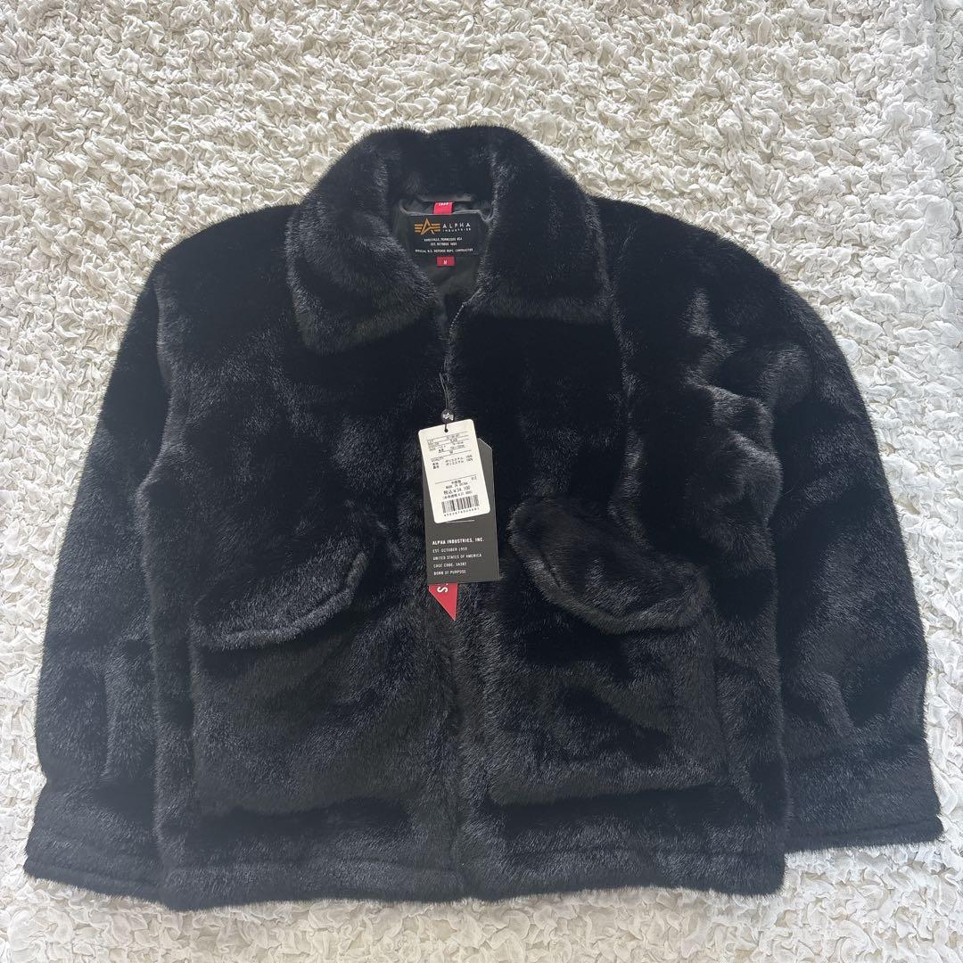 【新品】ALPHA INDUSTRIESミリタリージャケット M ブラック