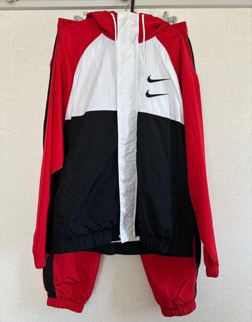 美品 ナイキ ナイロン ジャケット パンツ XLサイズ セットアップ 上下セット