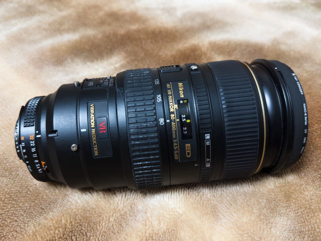 AF VR Zoom-Nikkor 80-400mm £4.5-5.6D ED