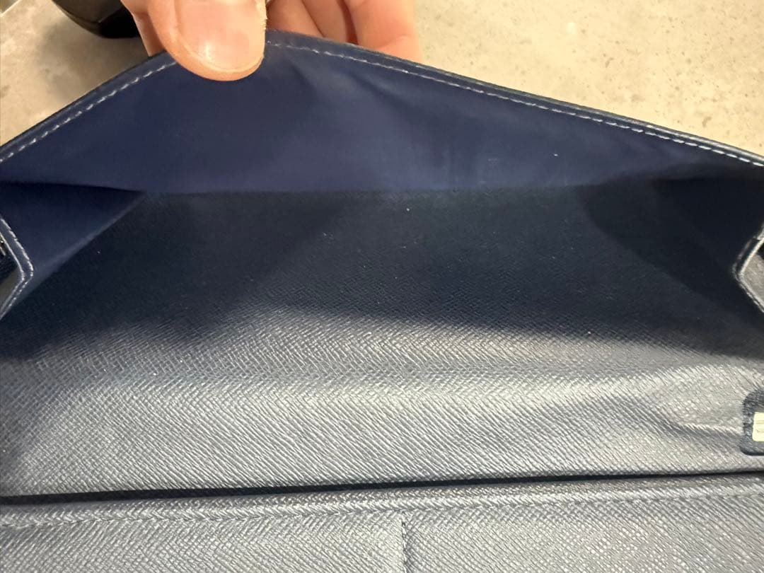 SARAさん専用LOUIS VUITTON ネイビー 長財布
