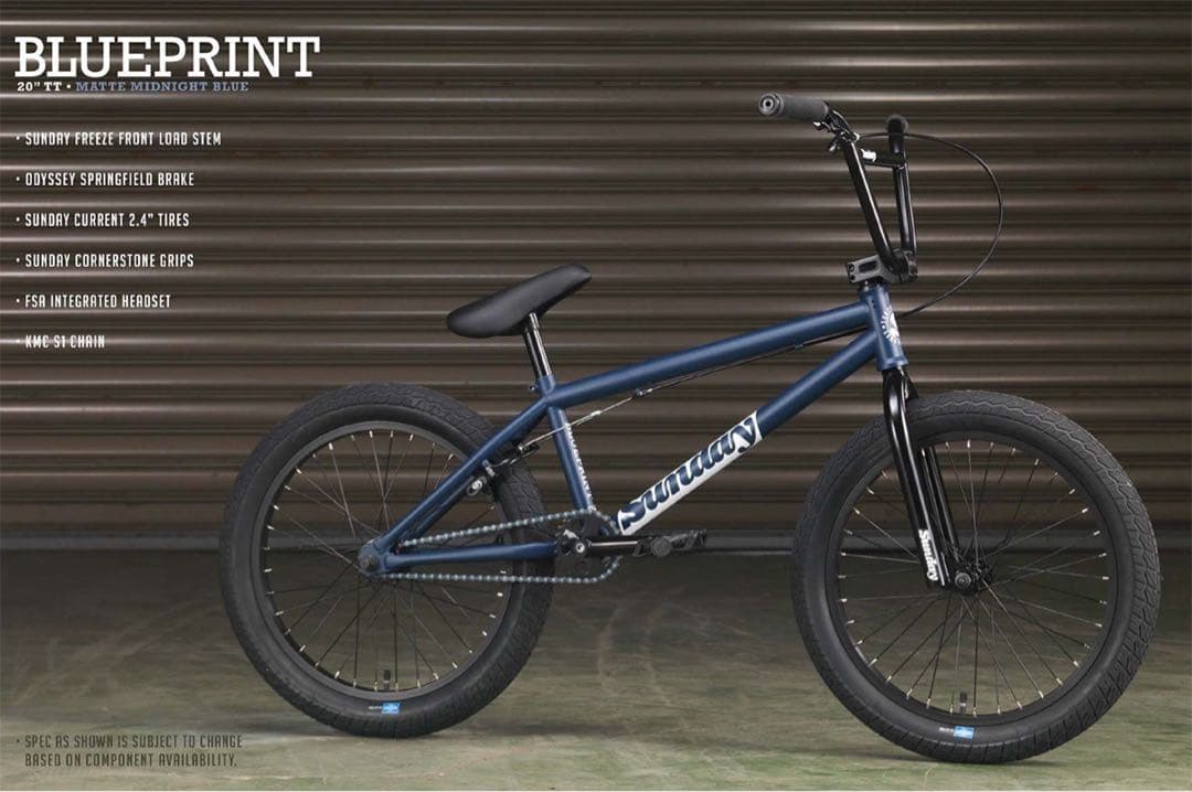 [引き取り限定]Sunday Blueprint BMX 20インチ