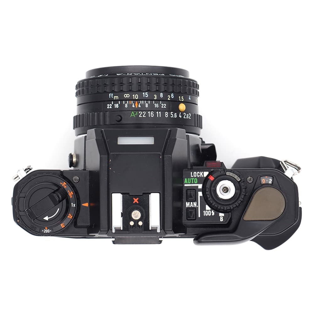 動作品 サンプルあり PENTAX Program-A フィルムカメラ