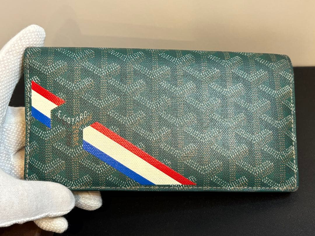 【 廃盤美品 】 GOYARD (ゴヤール) 長財布 マーカージュ入り