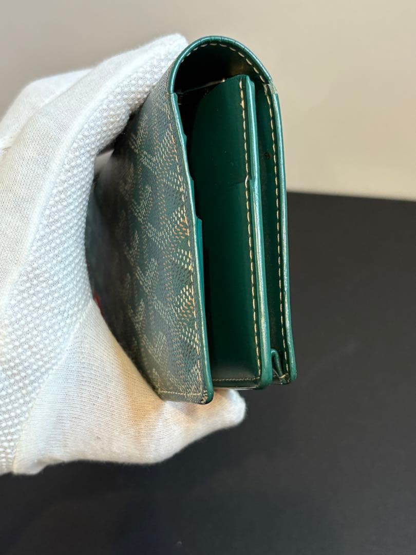 【 廃盤美品 】 GOYARD (ゴヤール) 長財布 マーカージュ入り