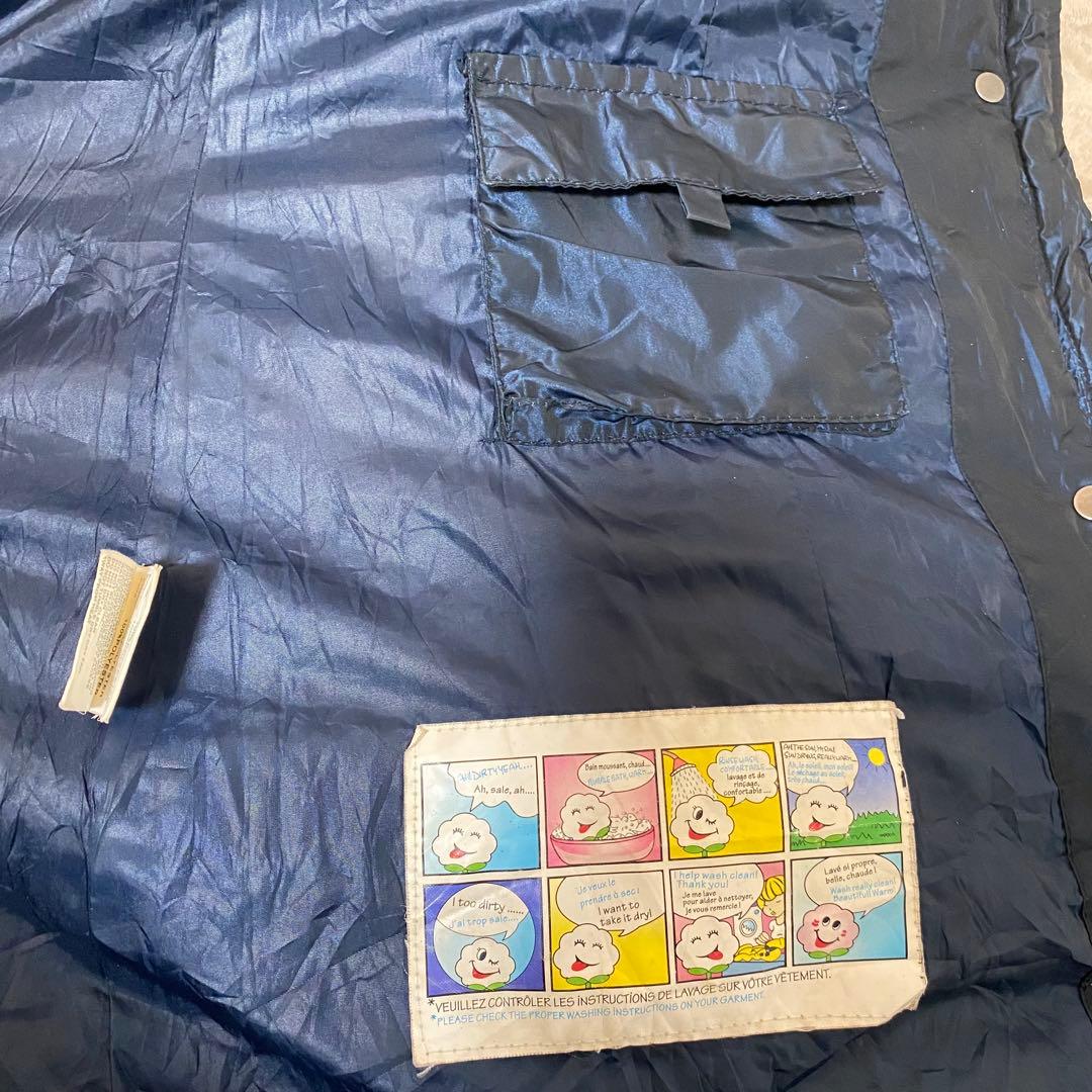 【MONCLER】レディース ロングダウンコート フード付き ネイビー