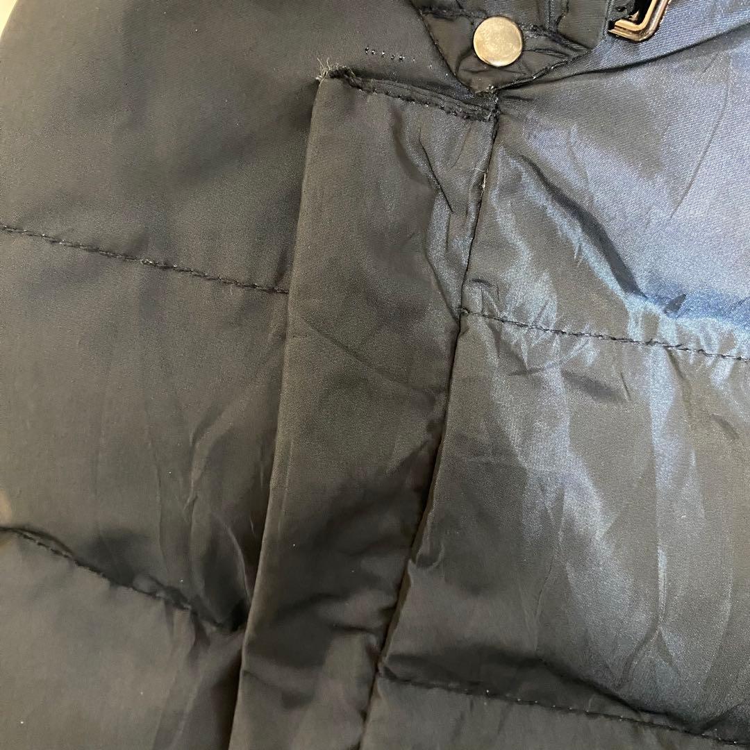 【MONCLER】レディース ロングダウンコート フード付き ネイビー