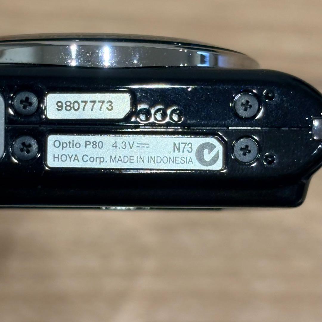 美品 PENTAX ペンタックス Optio P80 オプティオ デジカメ