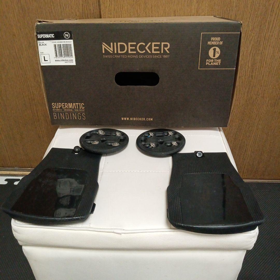 ナイデッカーSUPER MATICS　LサイズNIDECKERビンディング