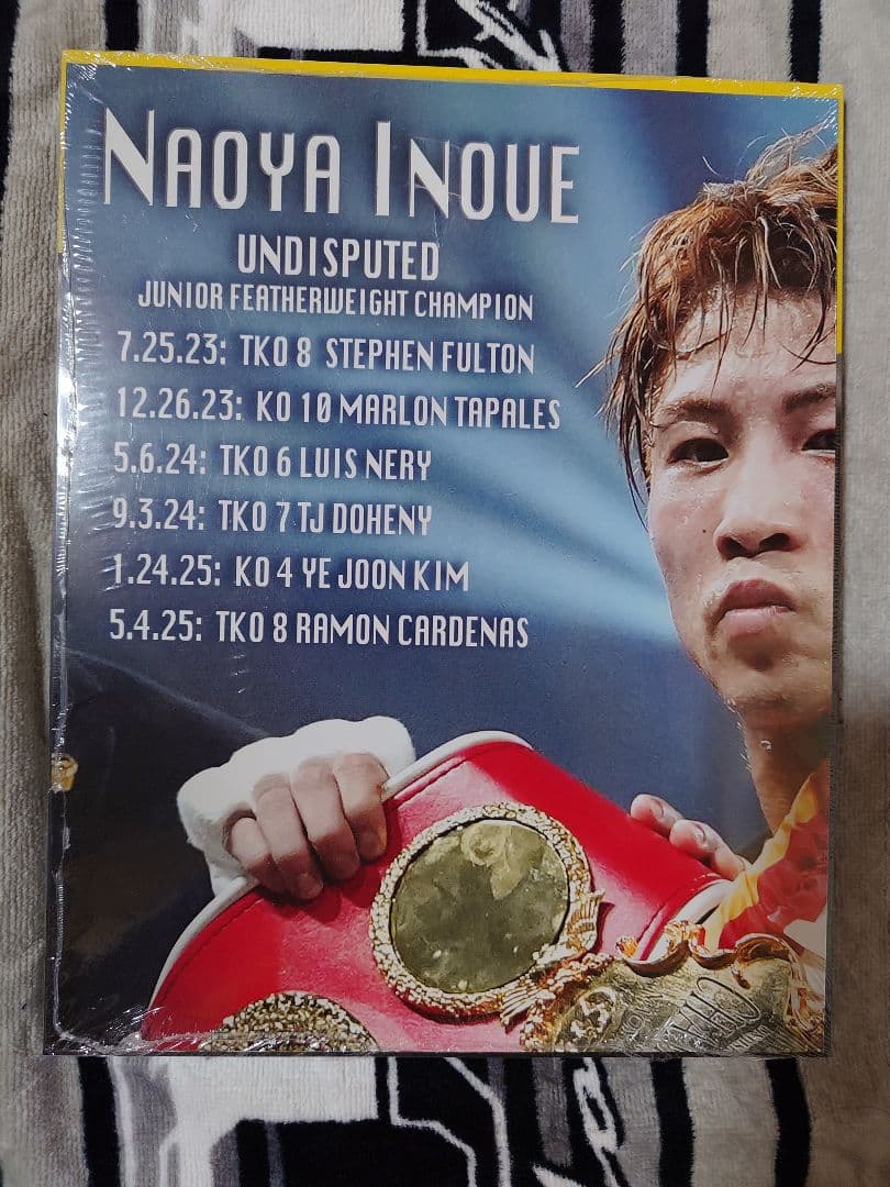 ザ·リング·マガジン　井上尚弥選手が表紙のレアな海外雑誌　ポスター付き。