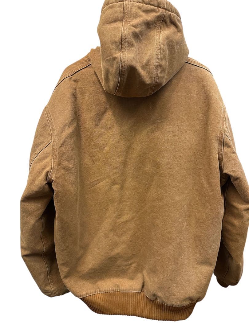 Carhartt アクティブジャケット J130 ブラウン 革タグ