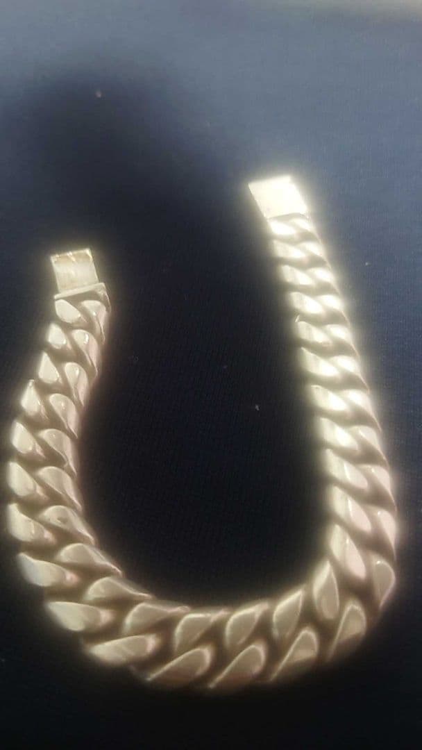 シルバー925 　ブレスレット　喜平ブレス