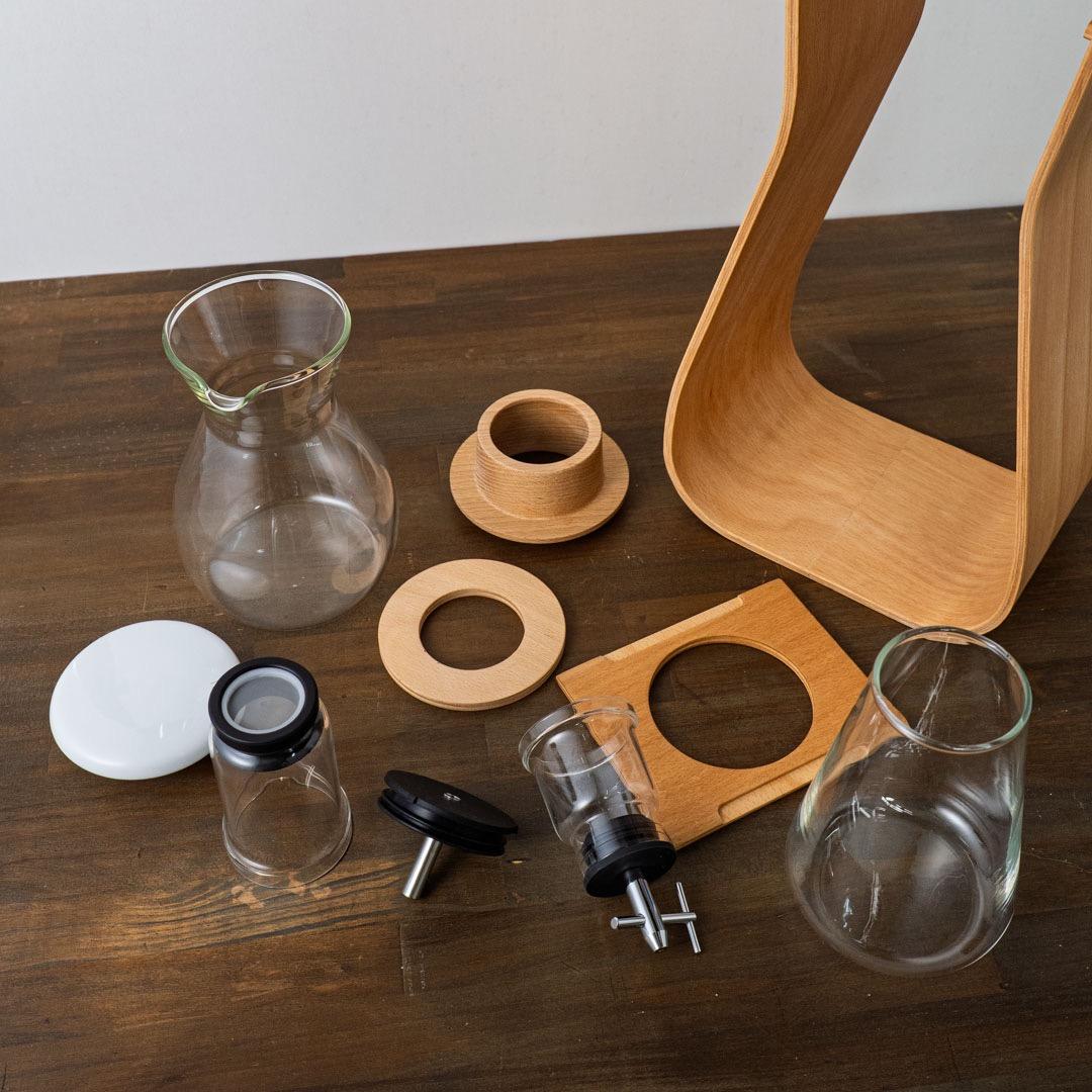 IWAKI 耐熱ガラスコーヒーサーバーTOPウォータードリップ440ml