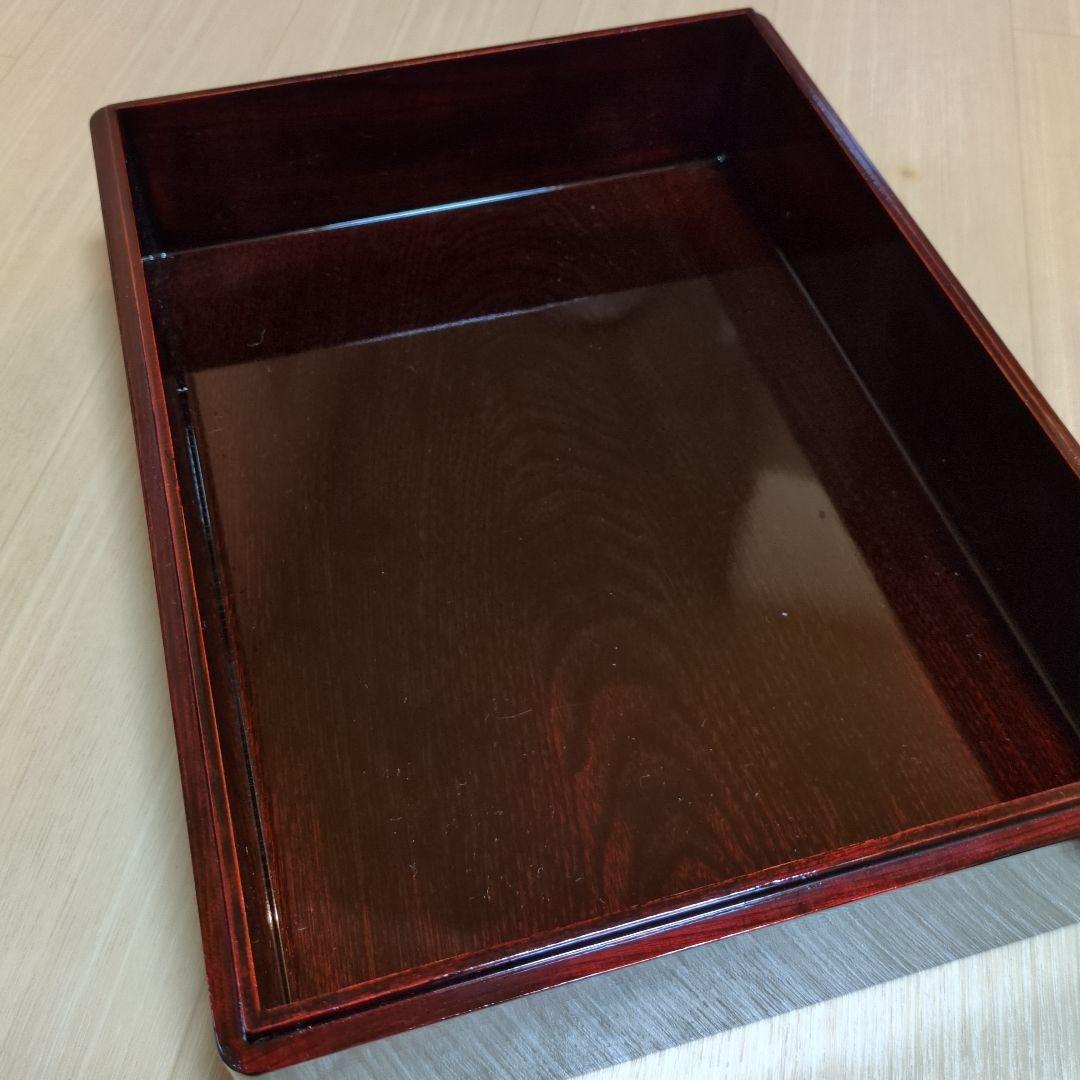 【美品】昭和レトロ 仙台箪笥 文箱 漆塗 書類収納 伝統工芸 国産 A4サイズ
