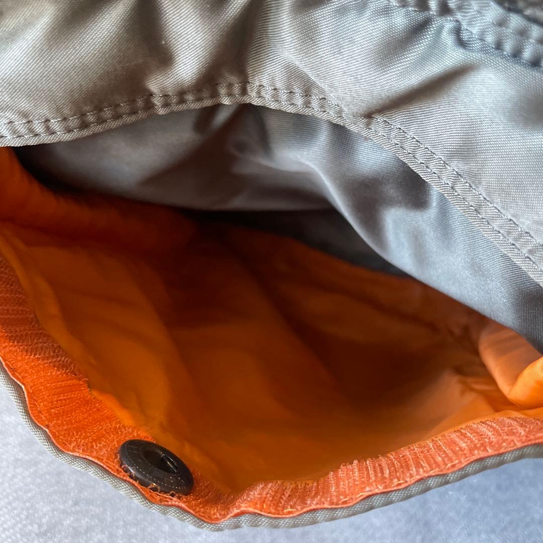 廃盤品 ポーター タンカー 2WAYブリーフトートバック シルバーグレー