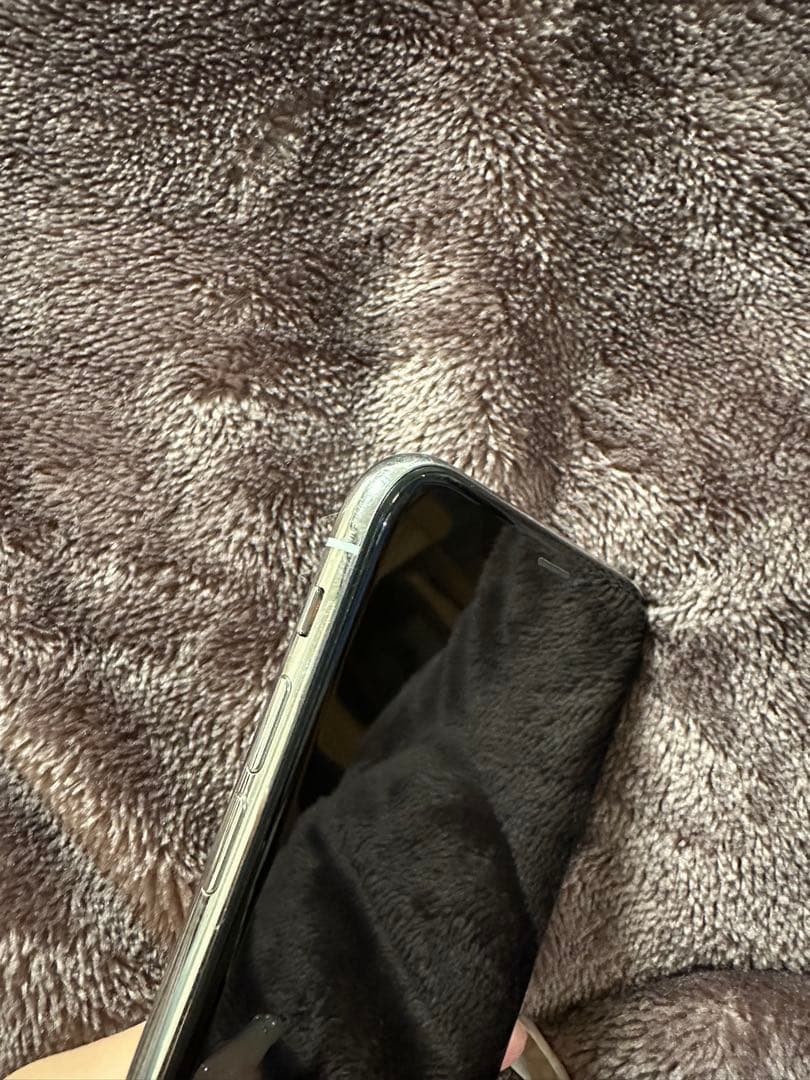 iPhone X 64GB シルバー 美品