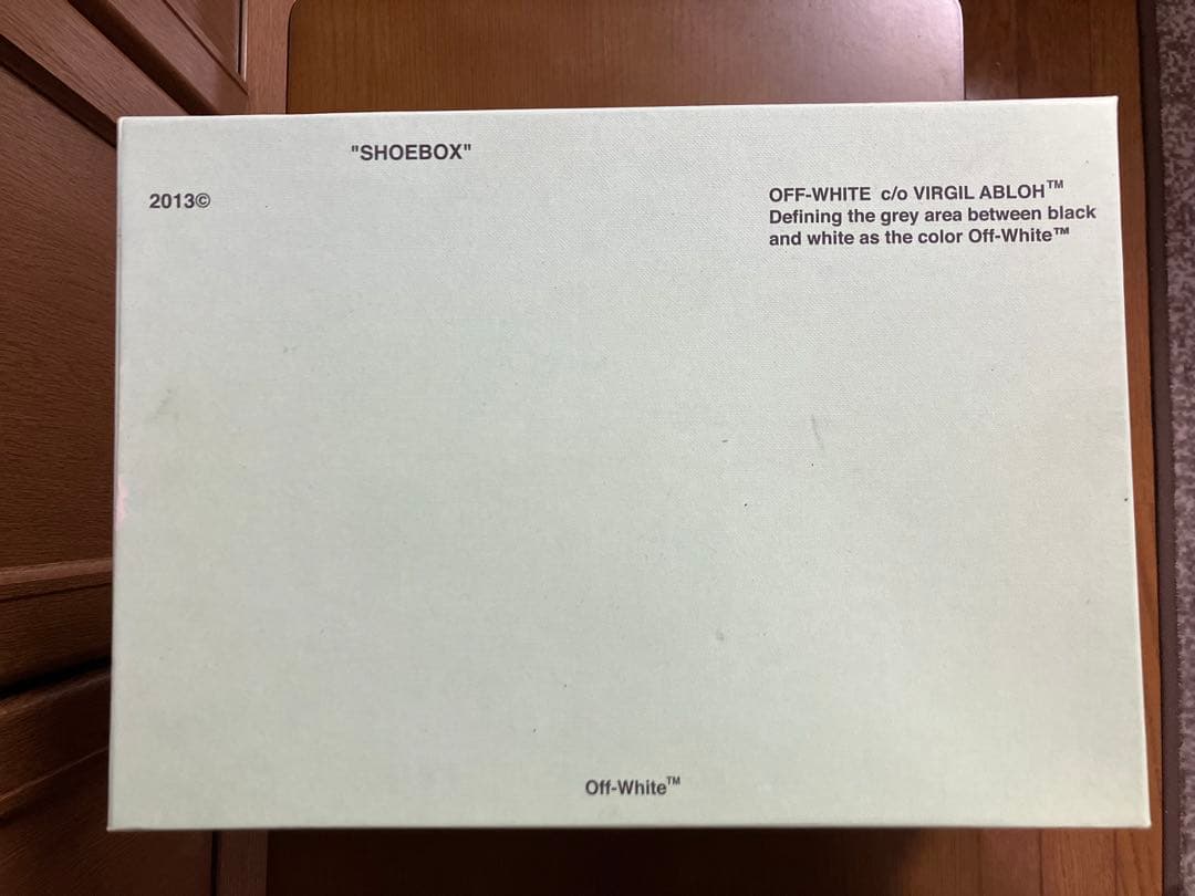 オフホワイト OFF WHITE ダイアゴナル ロー バルカナイズド