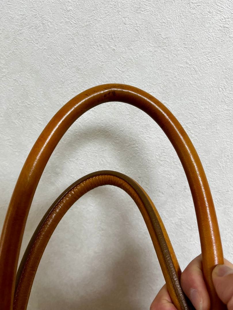 aniary アニアリー キャメル色 レザー トートバッグ