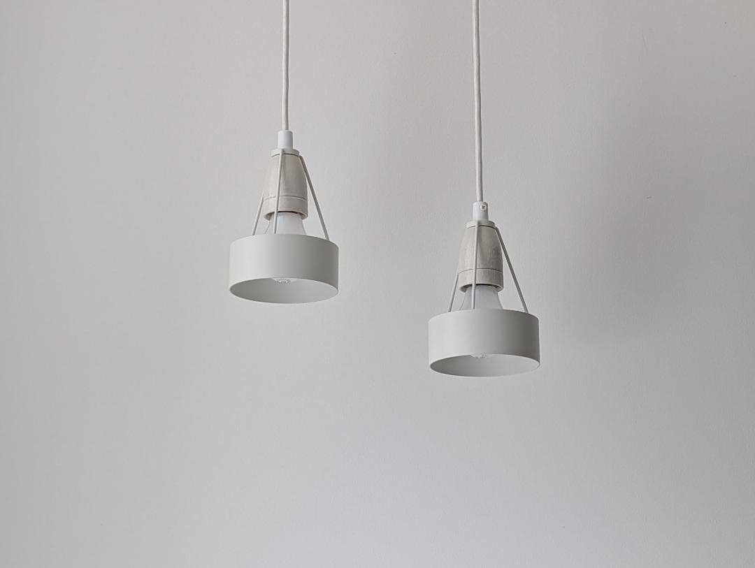 old ルイスポールセン パークフース ペンダントライト ２Pセット 白 美品