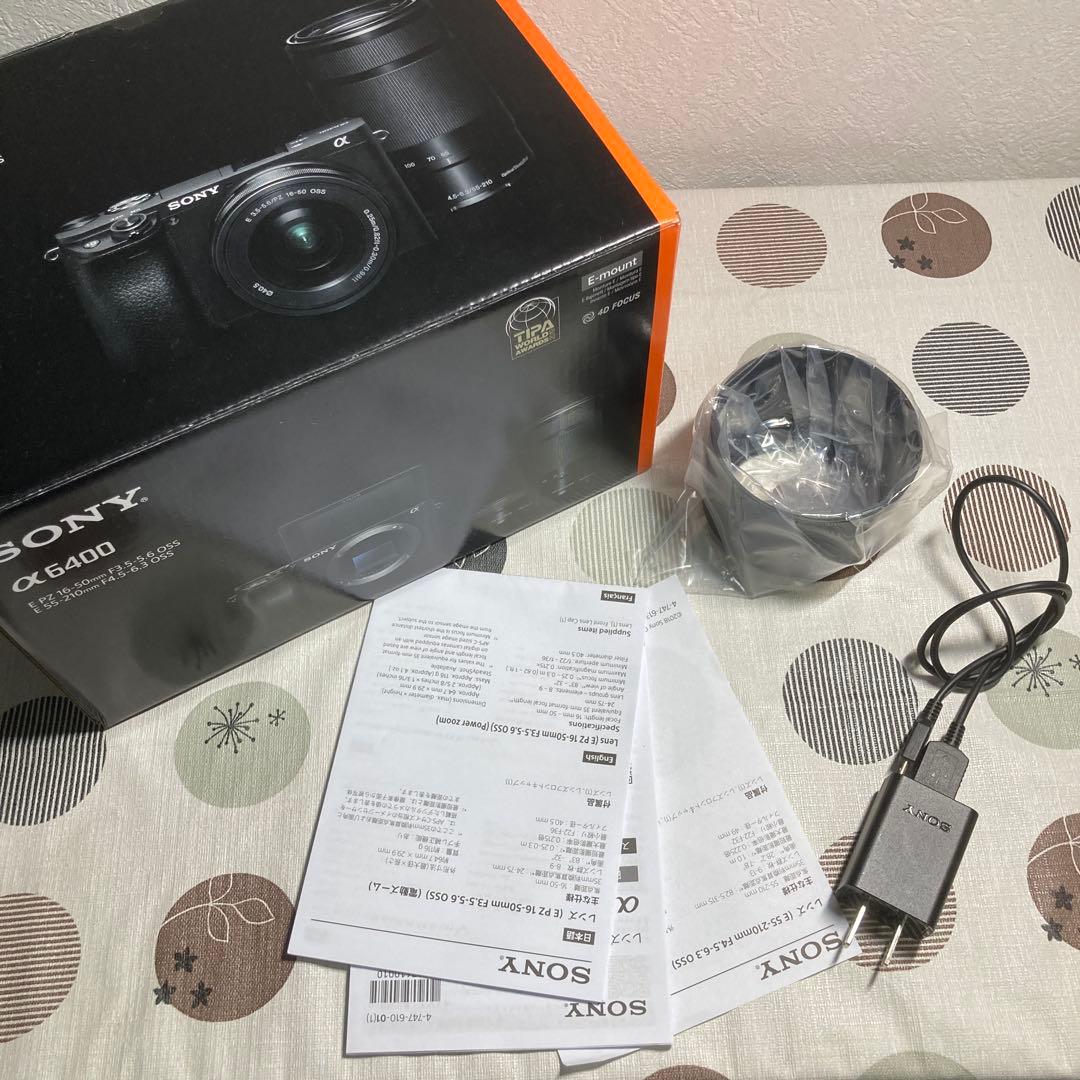 SONY a6400 ダブルズームレンズキット