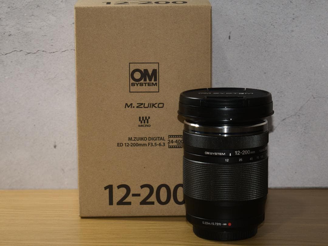 レンズ(ズーム) OM SYSTEM M.ZUIKO DIGITAL 12-200mm