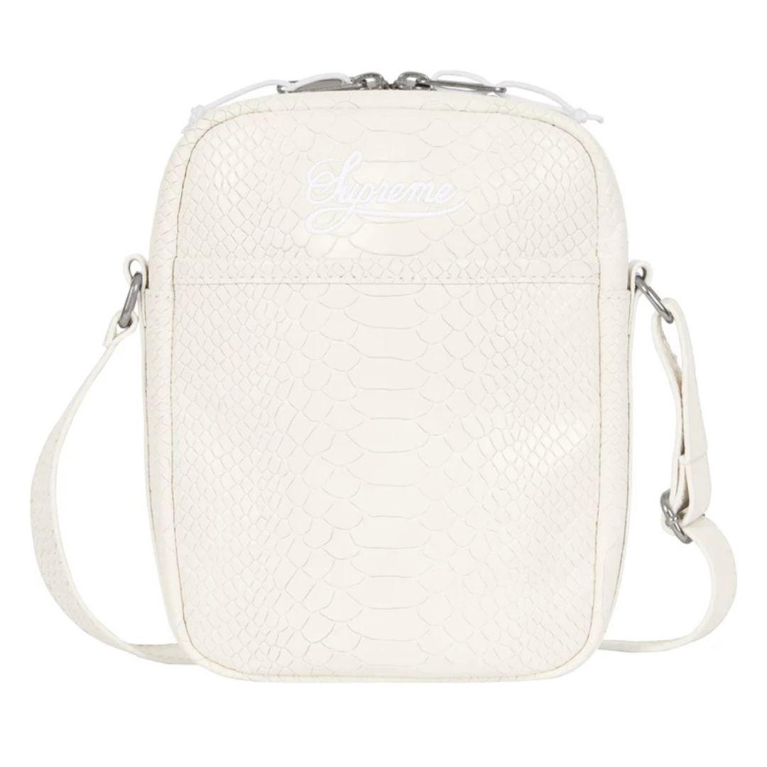 Supreme・Nike Leather Shoulder Bag白【おまけ付き