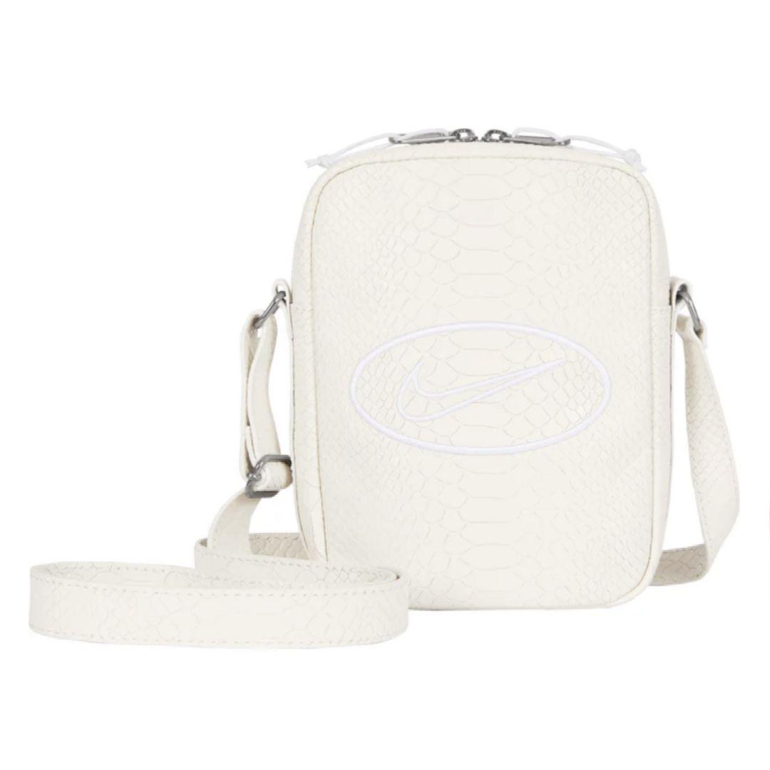 Supreme・Nike Leather Shoulder Bag白【おまけ付き