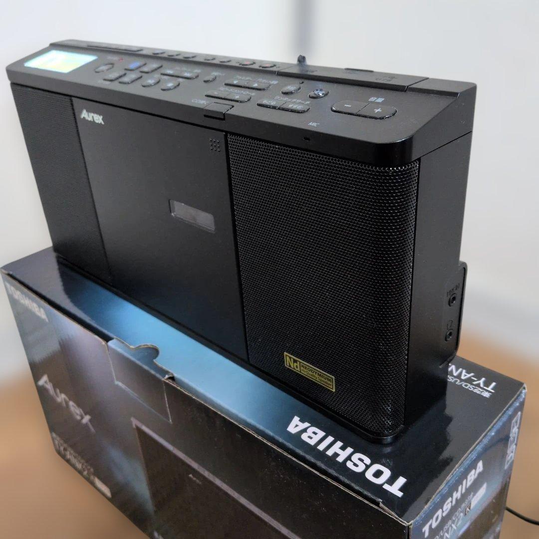 語学学習に最適 Aurex TY-ANX2 SD/USB/CDラジオ