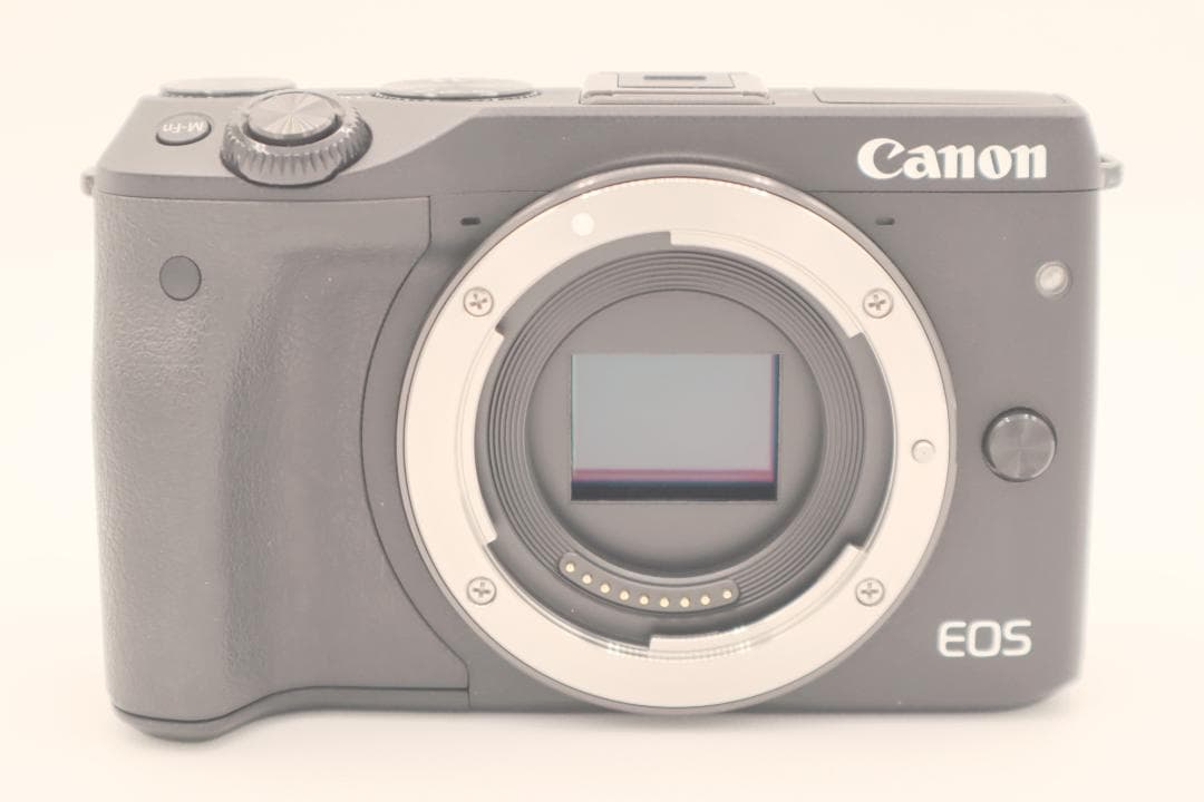 【美品】Canon キヤノン EOS M3 ダブルズームキット ブラック