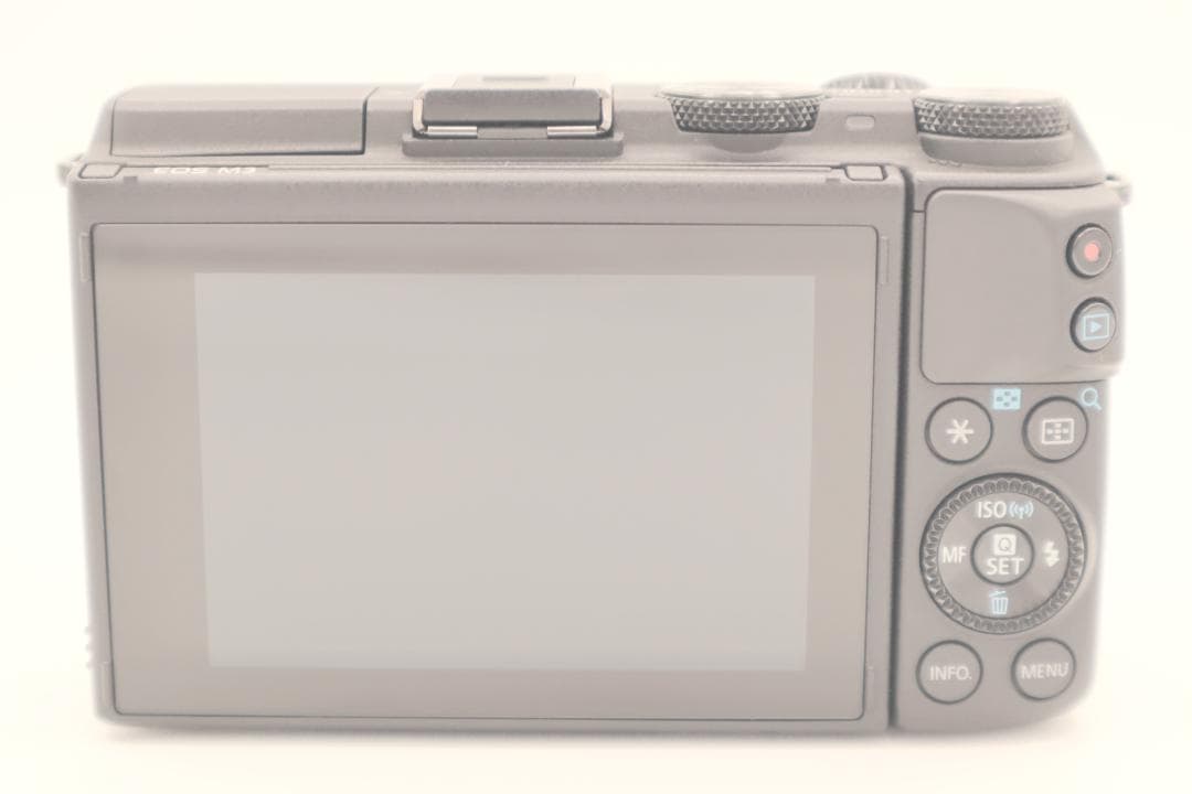 【美品】Canon キヤノン EOS M3 ダブルズームキット ブラック