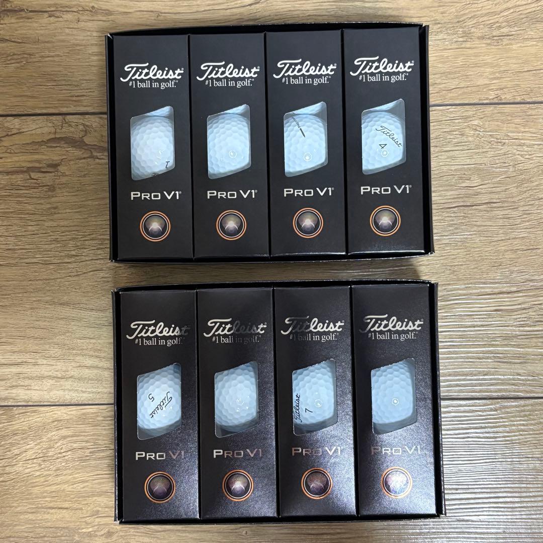 Titleist Pro V1 ゴルフボール 2025年　2ダース