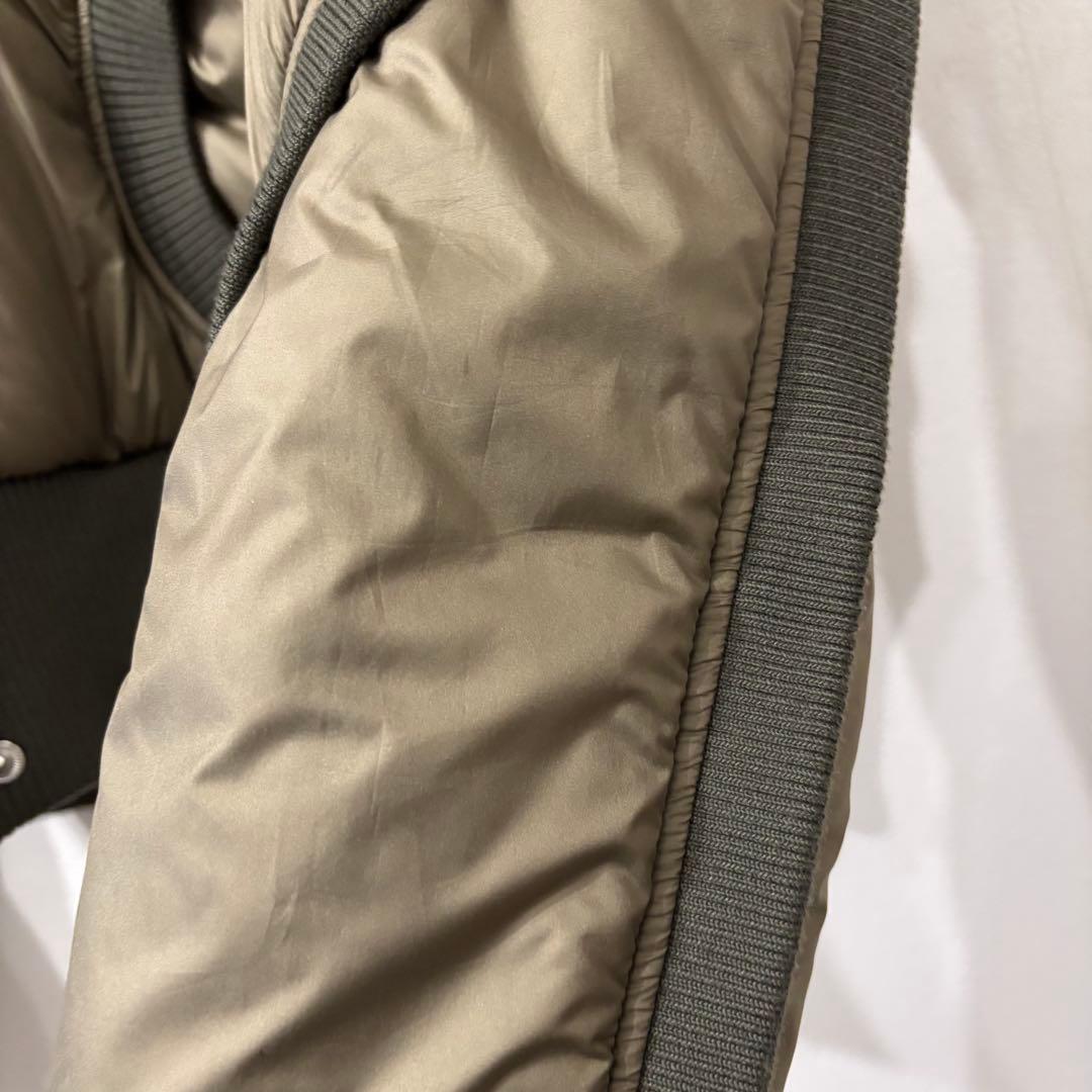 ジャケット・アウター BEEDEN SWITCHING RIB 2WAY PUFFER JACKET