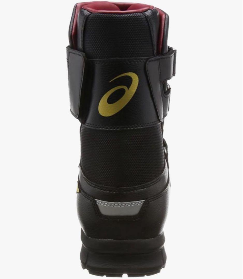 【新品】アシックス ワーキング 安全靴 作業靴 ブラック×ゴールド CP401