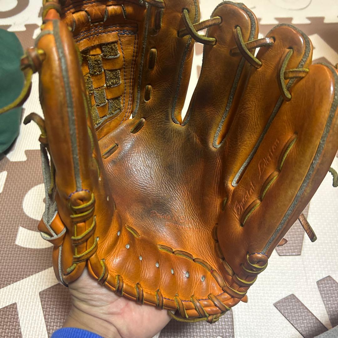 ZETT 軟式グローブ ブラウン 右投げ用　プロステータス