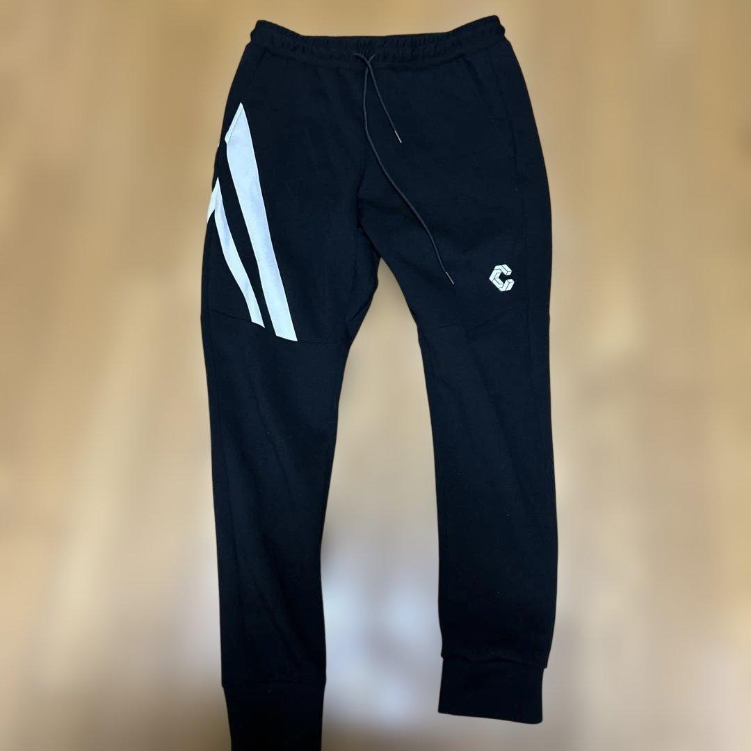 CRONOS セットアップ黒 M パーカーとパンツセット