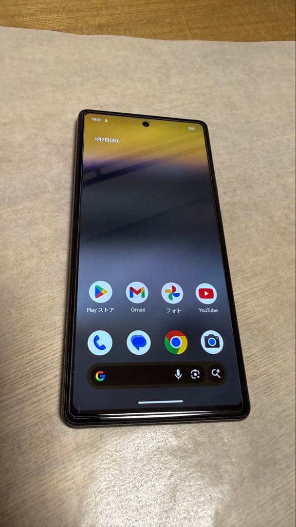 【訳あり】google pixel6a 128gb チャコール