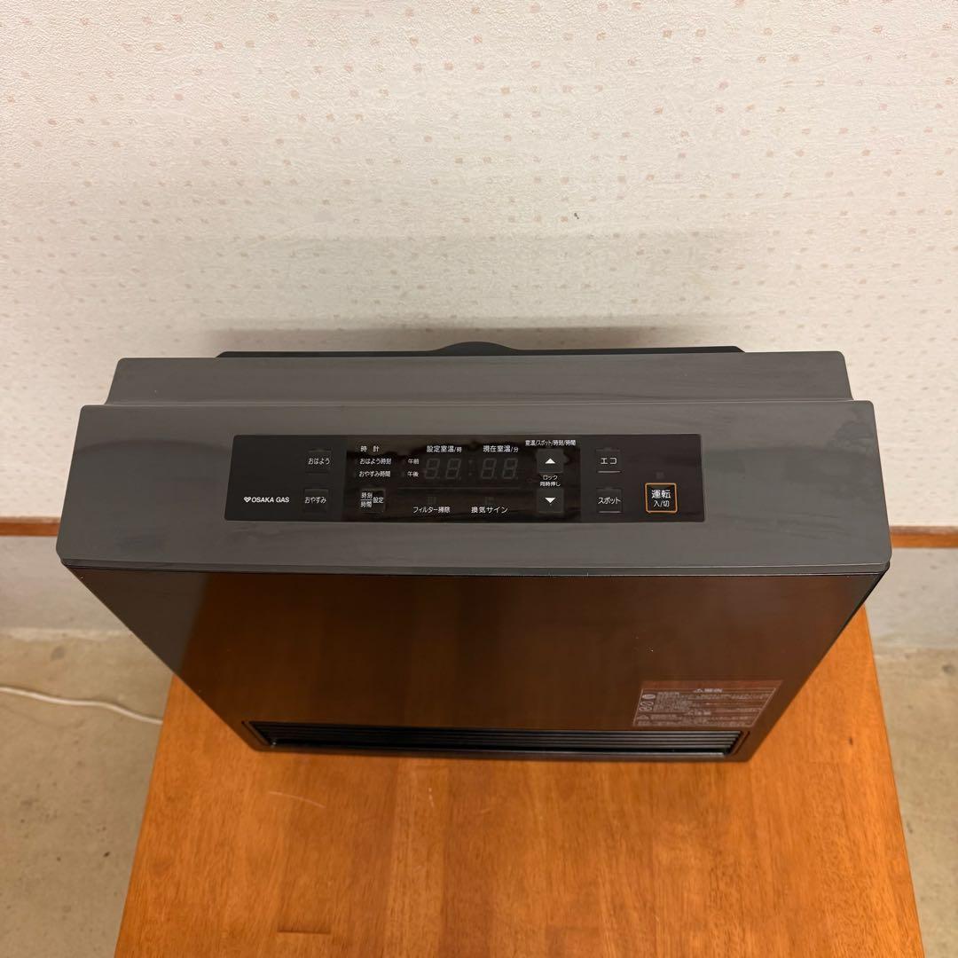 ● 美品 リンナイ ガスファンヒーター RC-U5801E ブラック