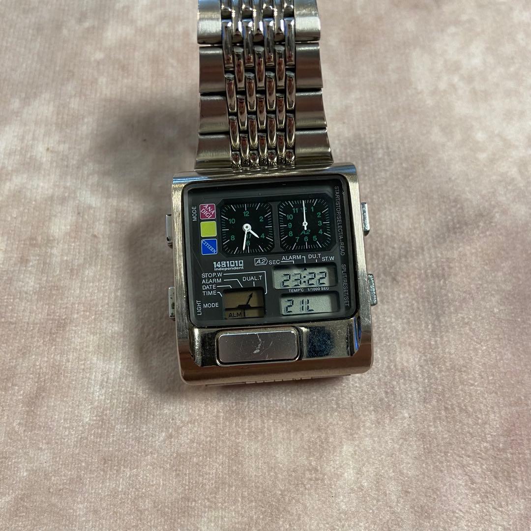 CITIZEN INDEPENDENT 8987-L19010 腕時計 稼働品