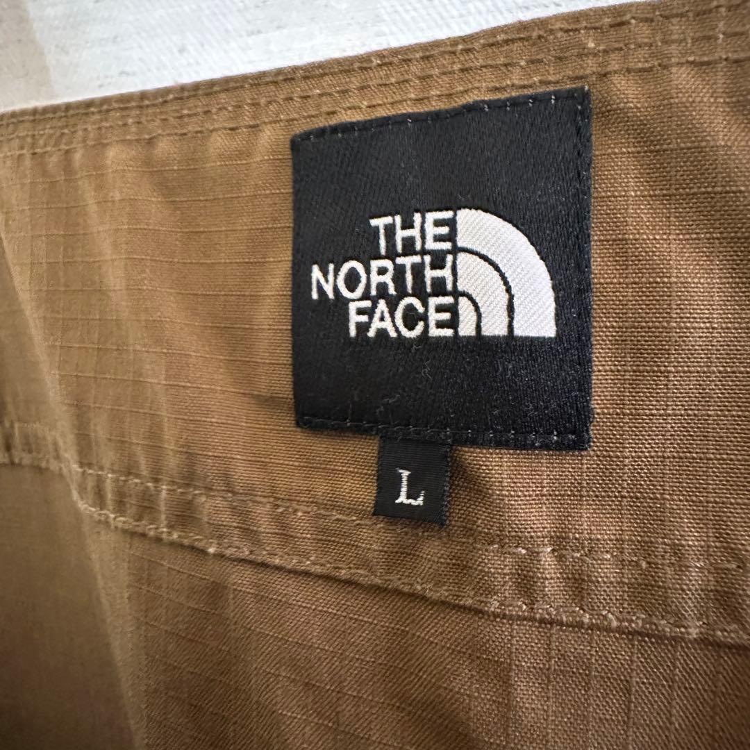 中古THE NORTH FACE ファイヤーフライブラウンオーバーオールLサイズ