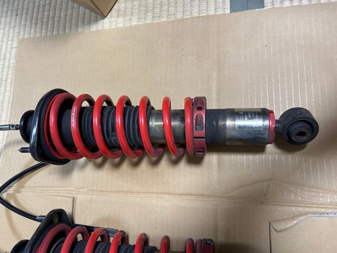 サスペンションキット 4本セット 赤/黒