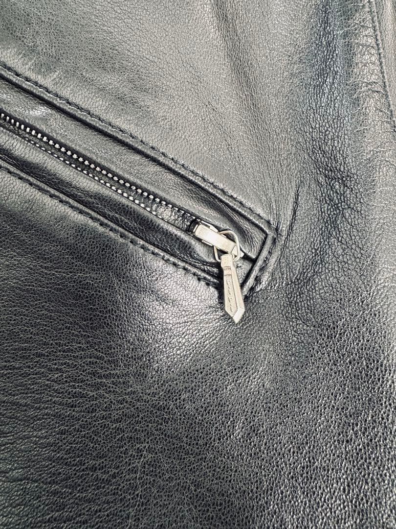 アニエスベー agnes b レザー ジャケット フランス製 シープスキン