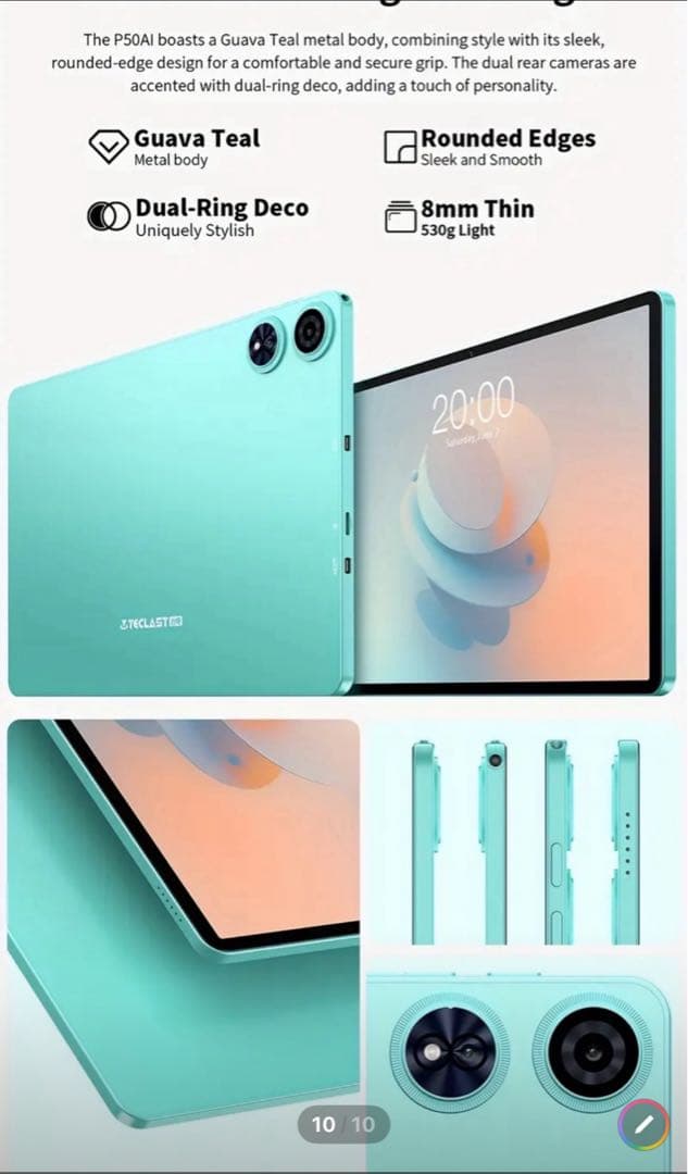 ❤️12/25迄のクリスマス特価❤️teclast P50AI 11インチタブレット