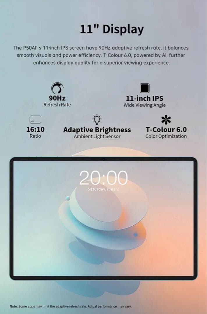 ❤️12/25迄のクリスマス特価❤️teclast P50AI 11インチタブレット