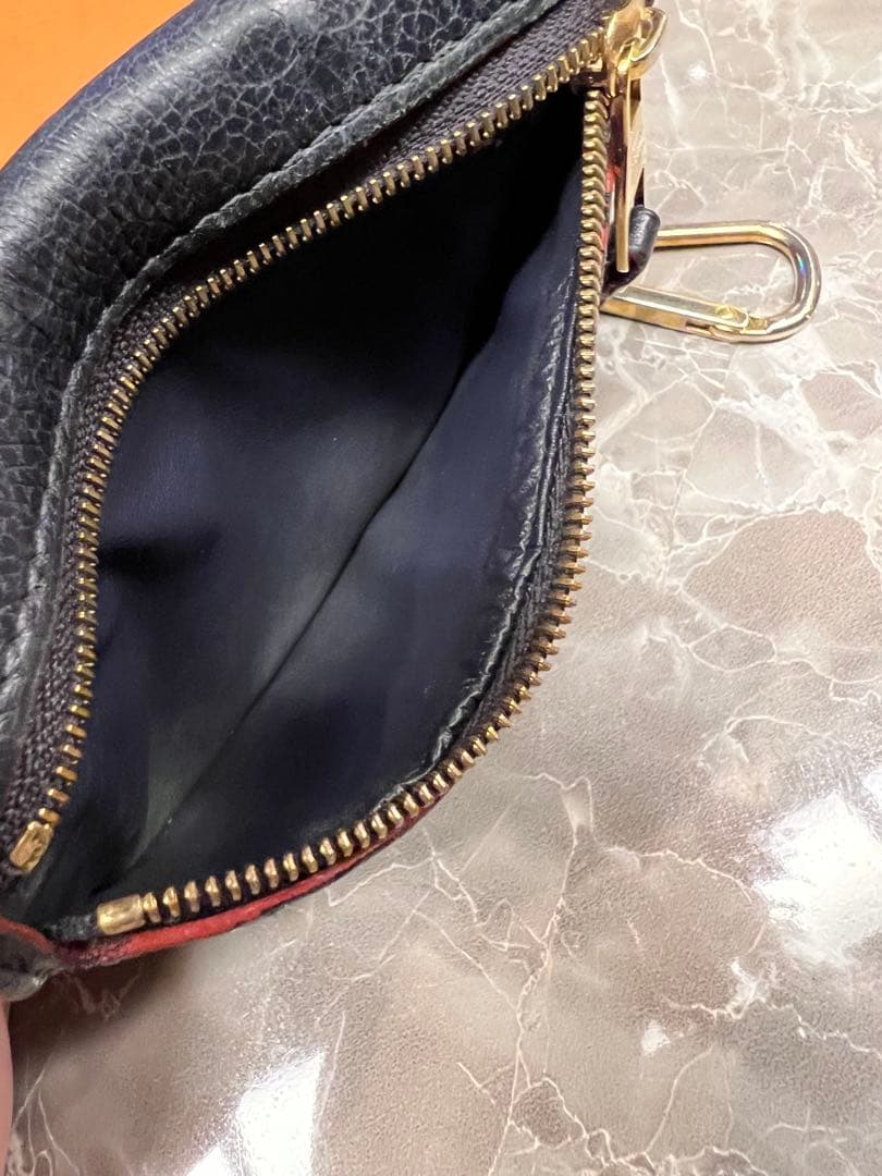 LOUIS VUITTON ルイヴィトン アンプラントネイビーカードケース