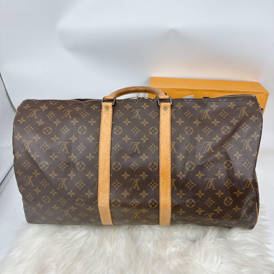ルイヴィトン　モノグラム　キーポル55バンドリエール　ボストンバッグ