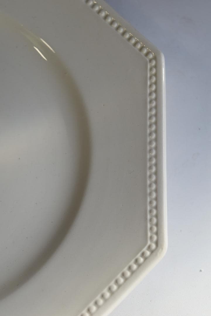 超美品サルグミンヌ　オクトゴナル　デセール皿　フランスアンティーク