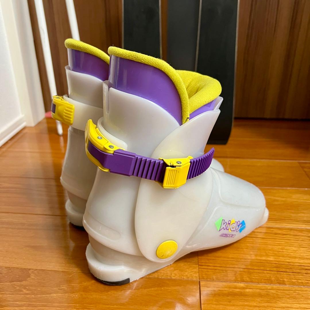 ピュアコンシャス　キッズスキー板110 3点セット