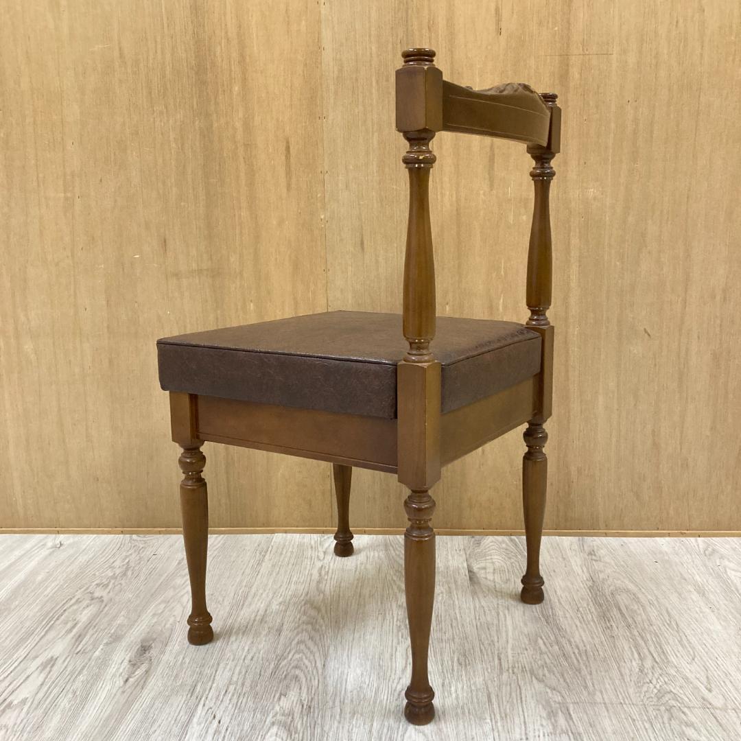 徳田家具　TOKUDA 　デスクチェア　椅子　アンティーク調