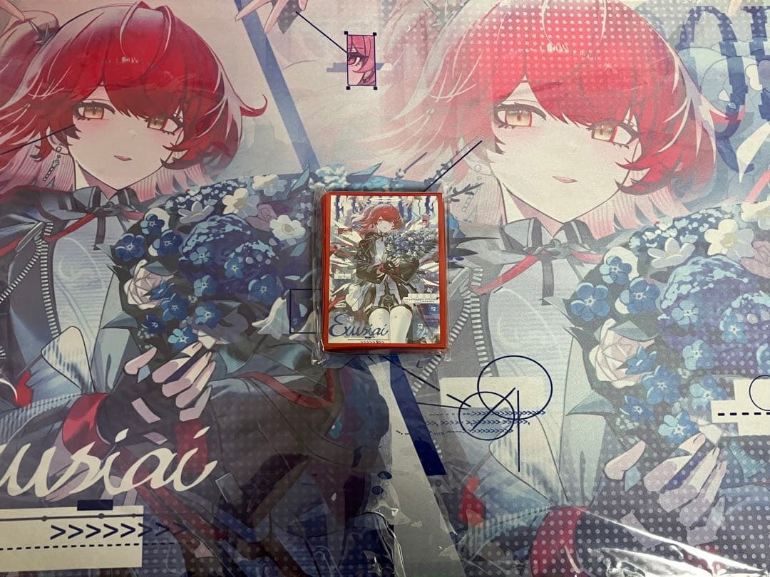 白詰草　アークナイツ　スリーブ　プレイマット　新約エクシア