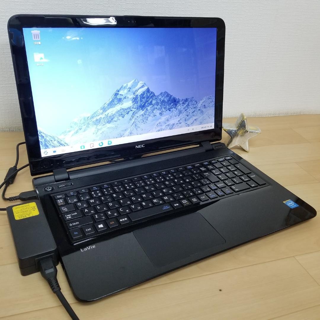 期間限定 新品SSD DVD再生可 即使用可ノートPC NEC (E1860)