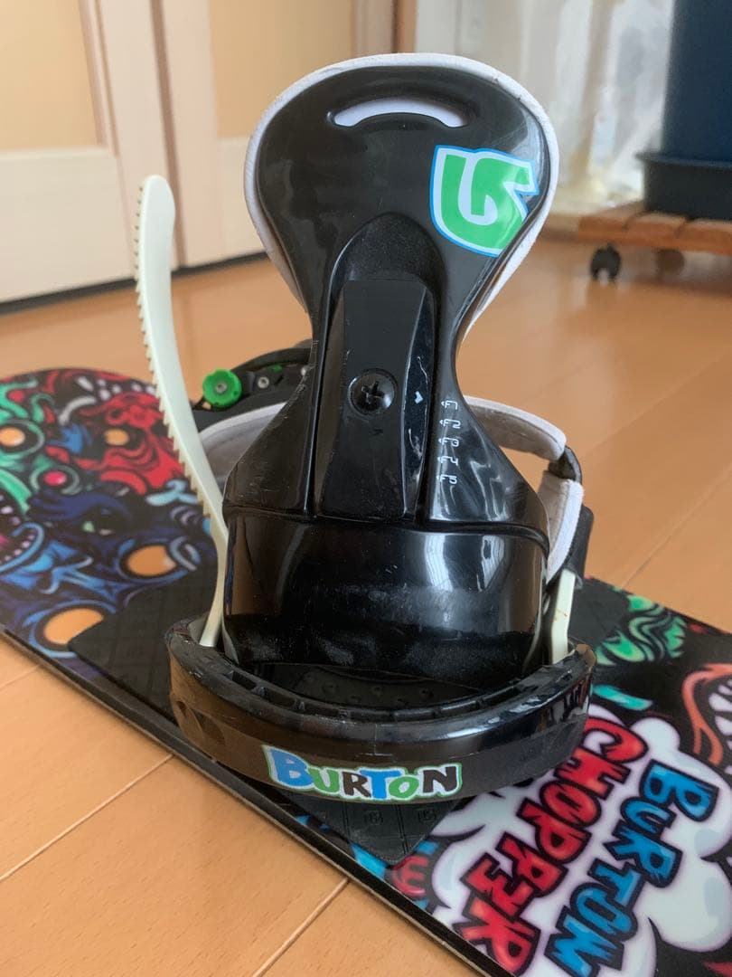 BURTONスノーボードセット カラフル 90cm キッズ